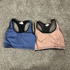 Calvin Klein sports bras